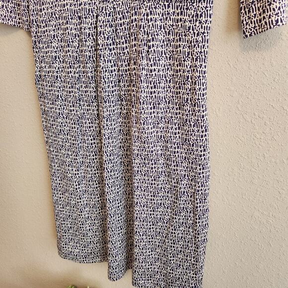 Lilly‎ Pulitzer Blaney Dress Ruffle Trim Navy Size XS - Picture 13 of 13